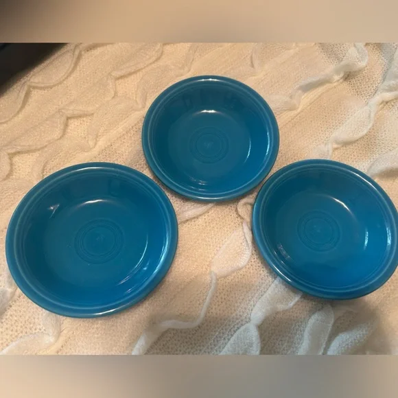Fiestaware sauce bowls, excellent condition, peacock blue - Picture 1 of 3